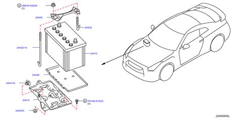 2014 nissan sentra battery junction box autozone box failure|2014 Nissan/Datsun Sentra Batteries, Starting and Charging.